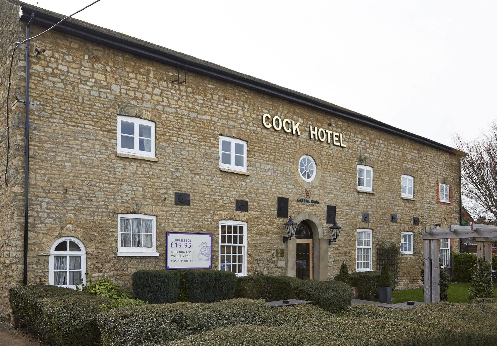 Cock Hotel By Greene King Inns Стоуні-Стратфорд Екстер'єр фото